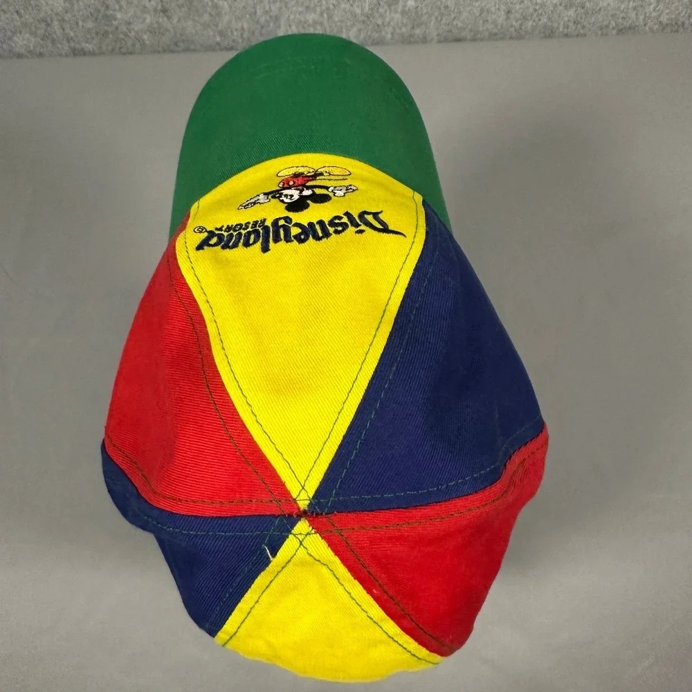 Disneyland Resort Mickey Mouse Youth Multicolor Kids Baseball Hat Embroidered